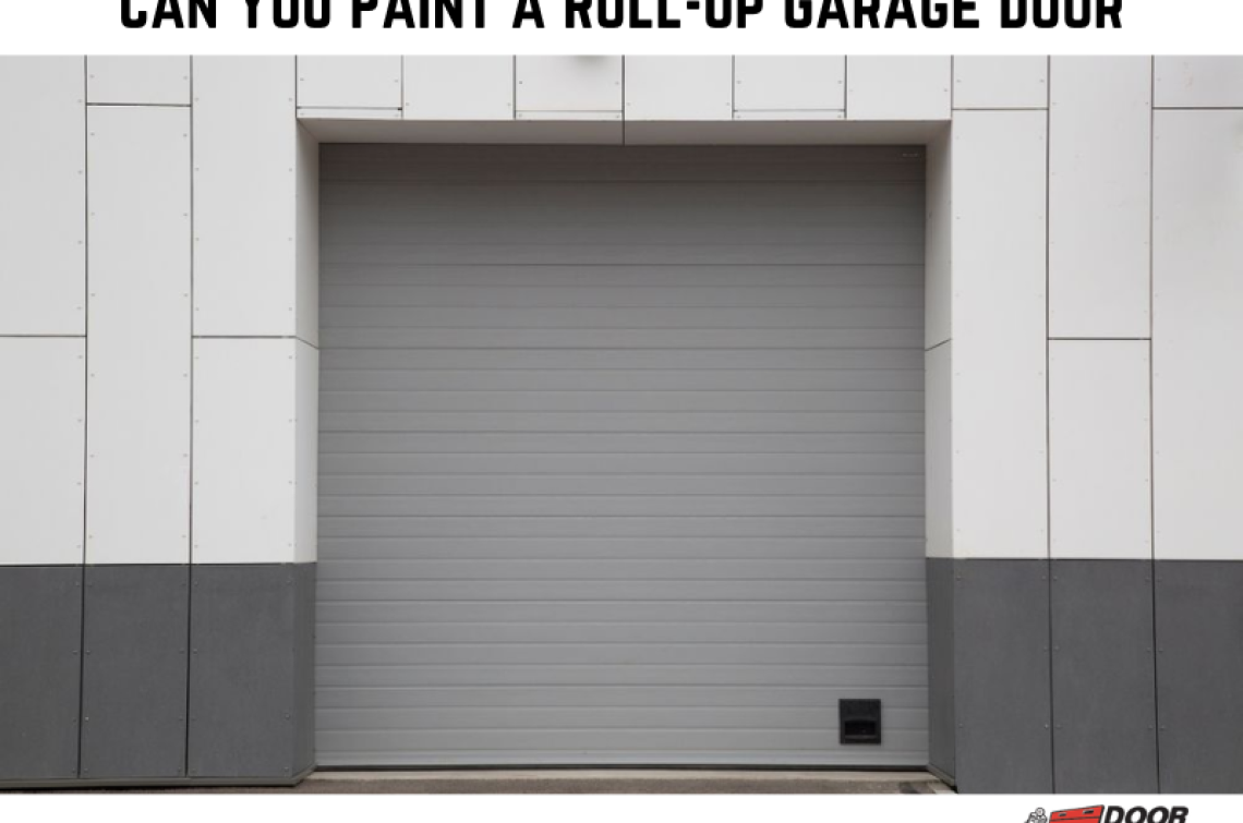 Can You Paint a Roll-Up Garage Door